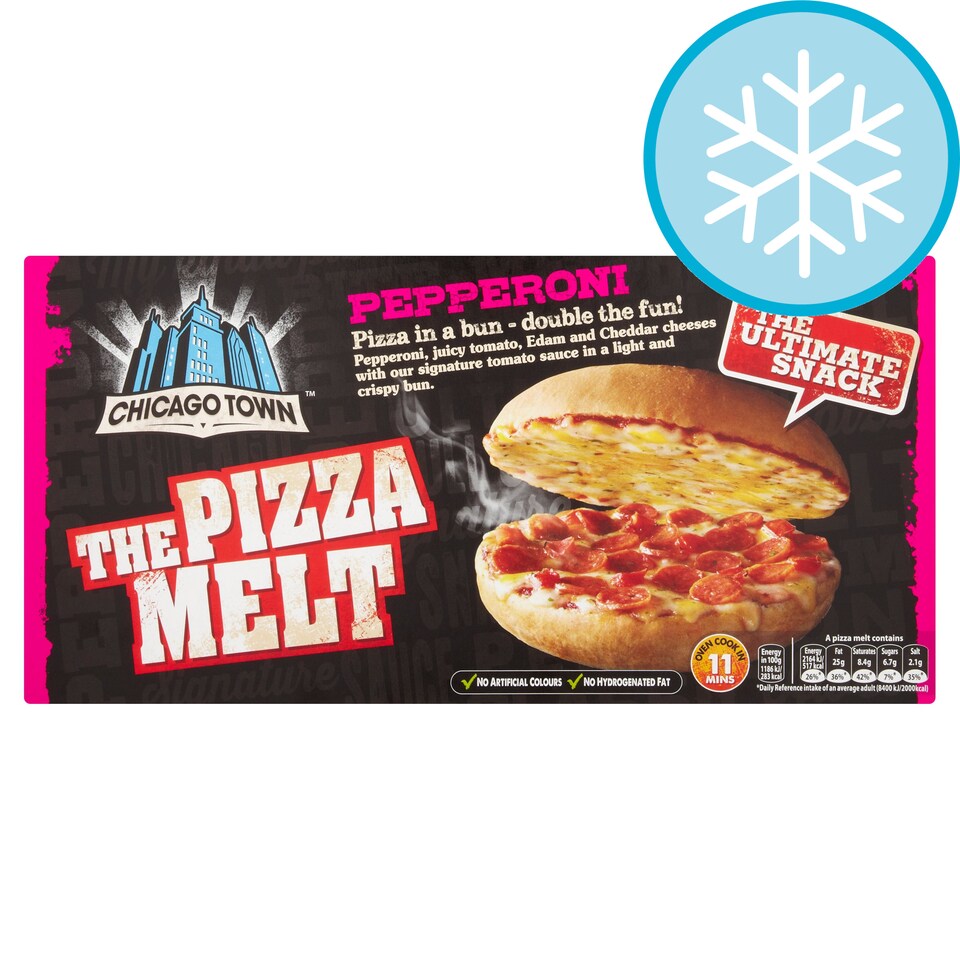 Chicago Town Pizza Melt Pepperoni 182G Tesco Groceries
