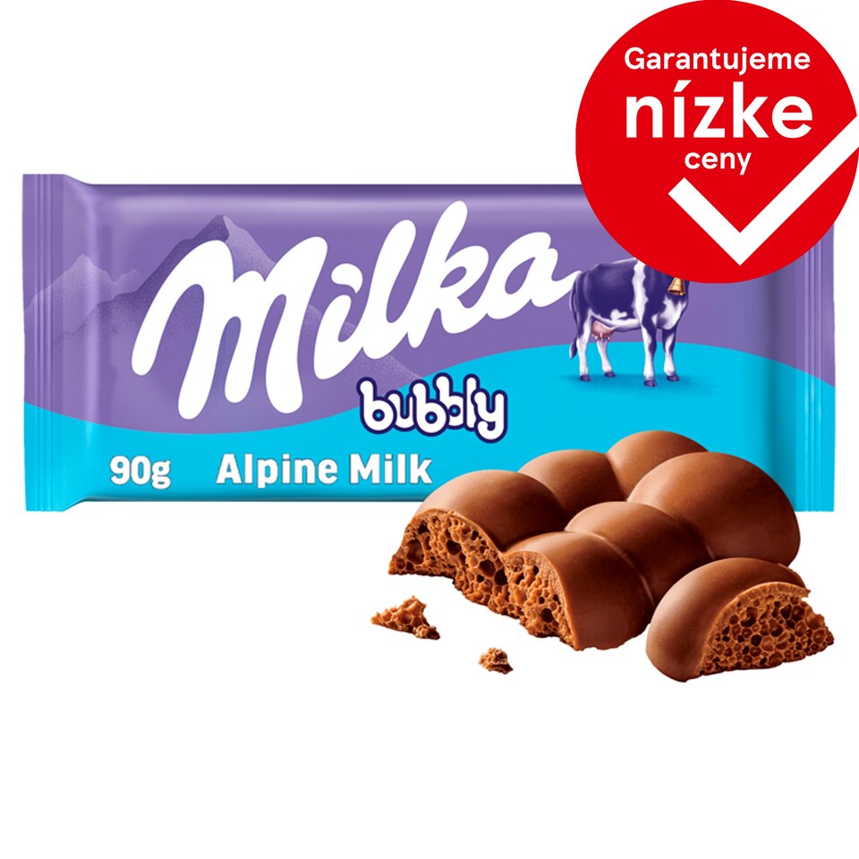 Milka Bubbly Alpine Milk 90 g