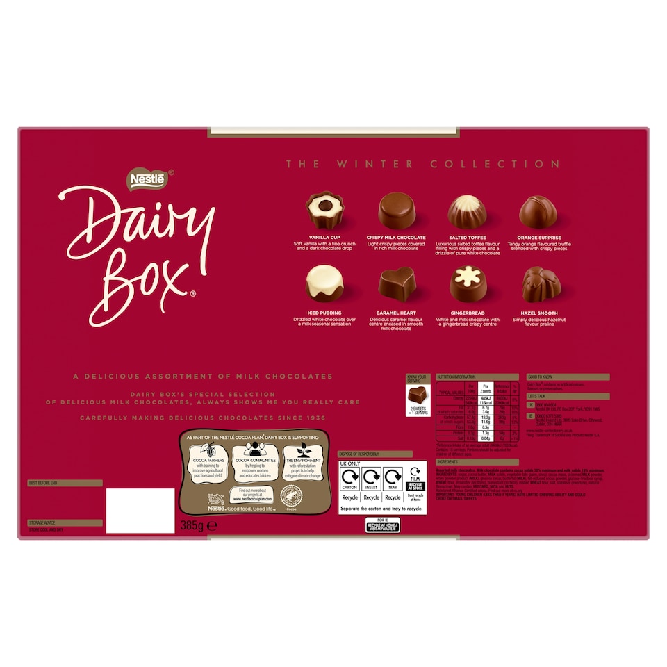 image 1 of Dairy Box Christmas Collection 385g