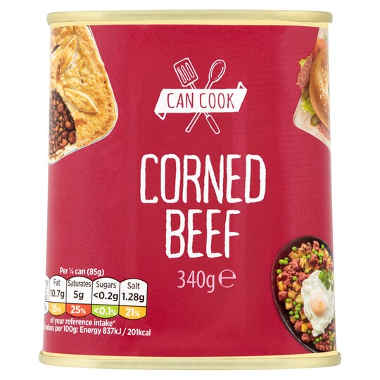 Can Cook Corned Beef 340G Tesco Groceries