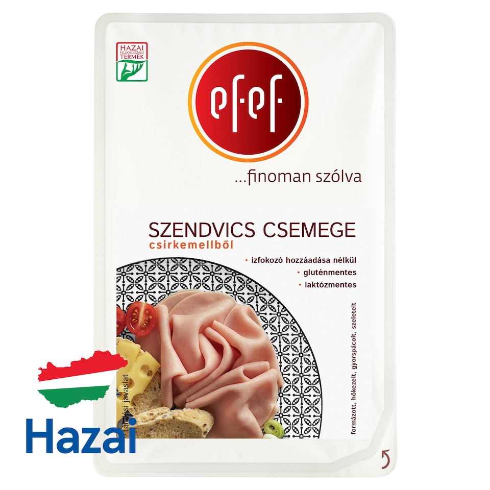 eFeF szendvics csemege csirkemellből 100 g  1. kép