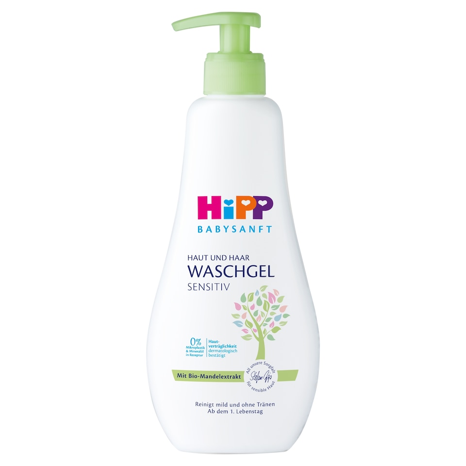 HiPP Babysanft mosakodógél 400 ml