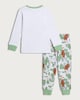 image 2 of Gruffalo Print Pyjama Set in Grey