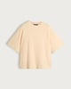 image 5 of F&F Boxy Fit Short Sleeved Brushed T-Shirt in Yellow