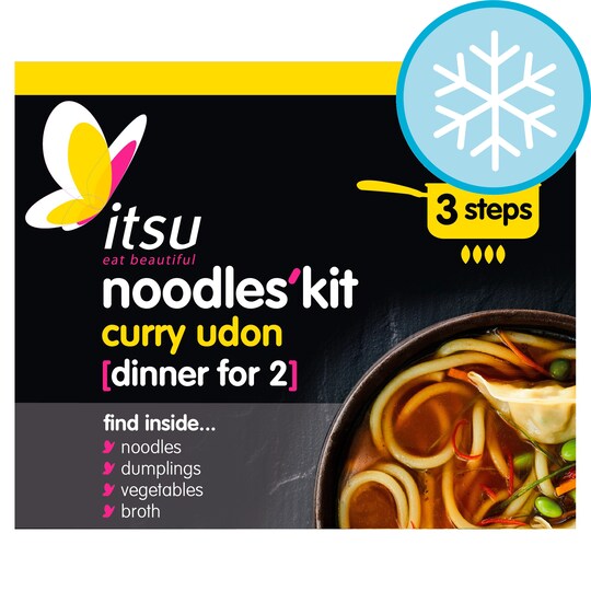 Itsu Curry Udon Noodles Kit 476G Tesco Groceries