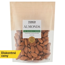 Tesco Mandle jadrá 200 g