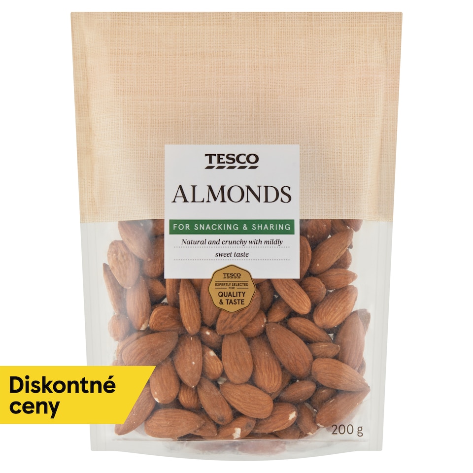 Tesco Mandle jadrá 200 g