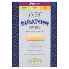 Tesco Finest Free From Rigatoni 500G