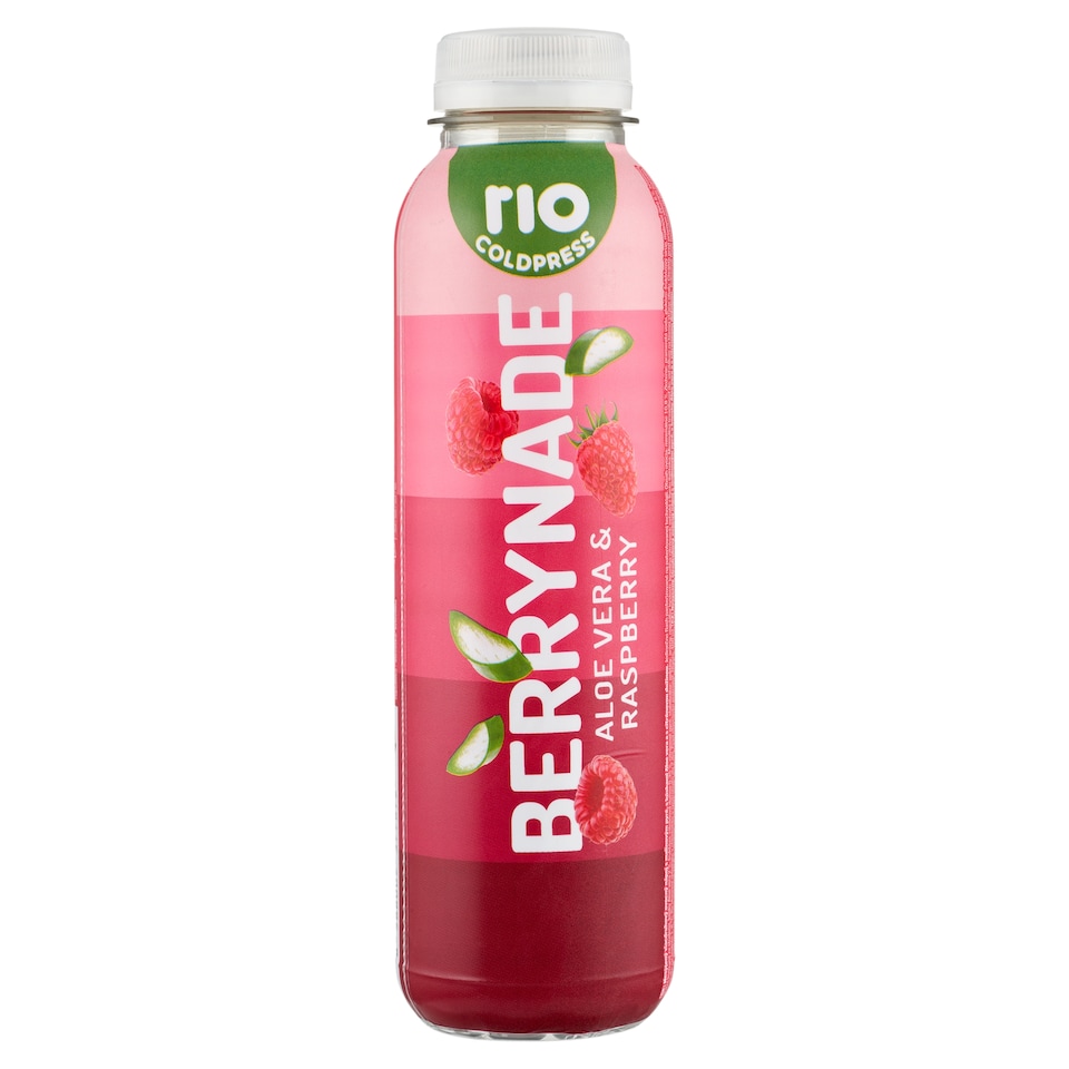 RIO Berrynade szénsavmentes gyümölcsital többféle gyümölcsből málnapürével 400 ml  1. kép