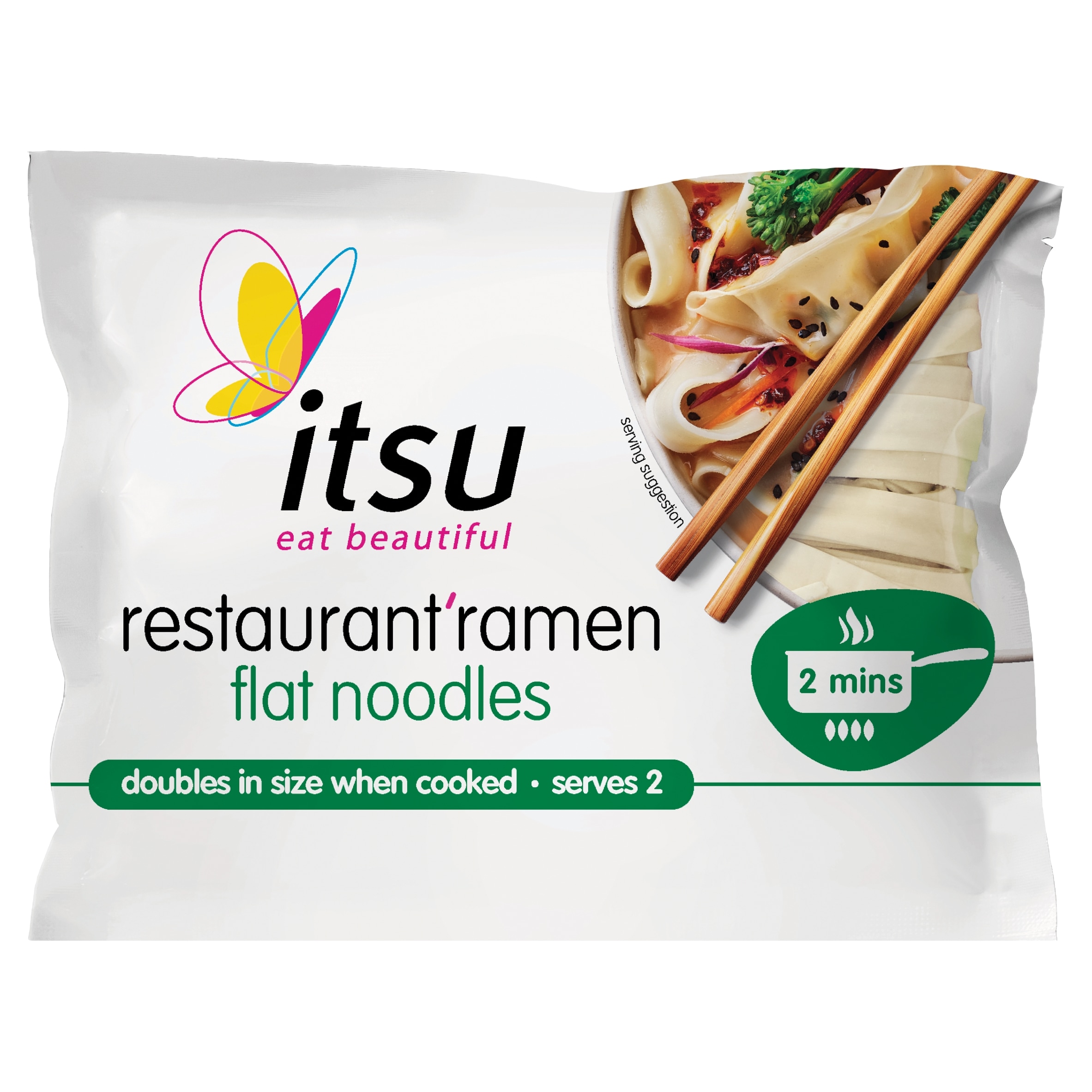 itsu restaurant ramen flat noodles 200g