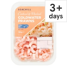 Seachill Cooked & Peeled Coldwater Prawns 150g