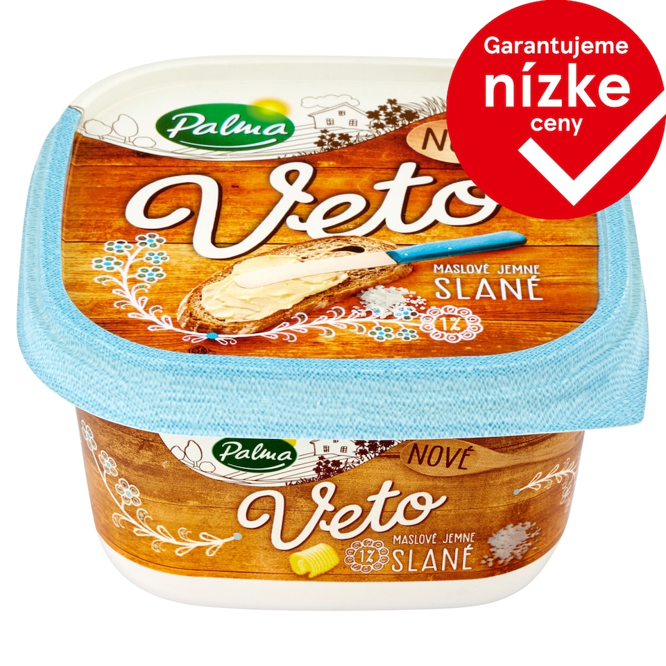 Palma Veto Maslové jemne slané 1% 450 g