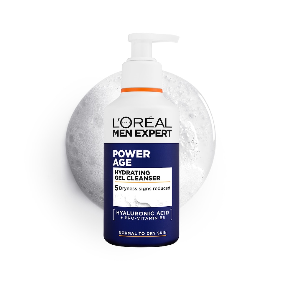 image 1 of L'Oreal Men Expert Power Age Hydrating Gel Cleanser 260ml
