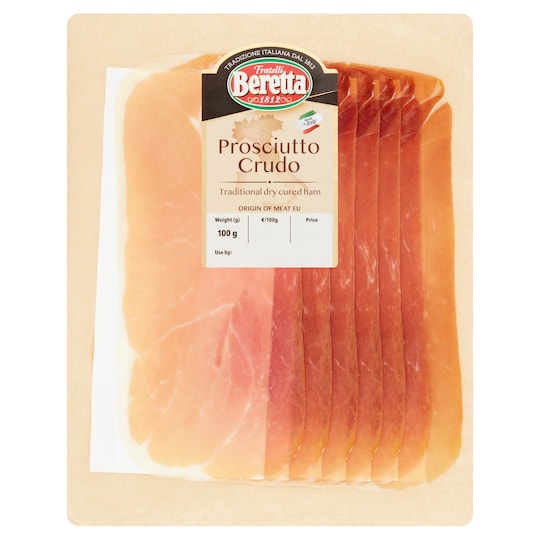 Beretta Prosciutto Crudo 100G Tesco Groceries