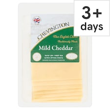 Chevington Kosher Sliced Mild White Cheddar Cheese 9 Slices 180G