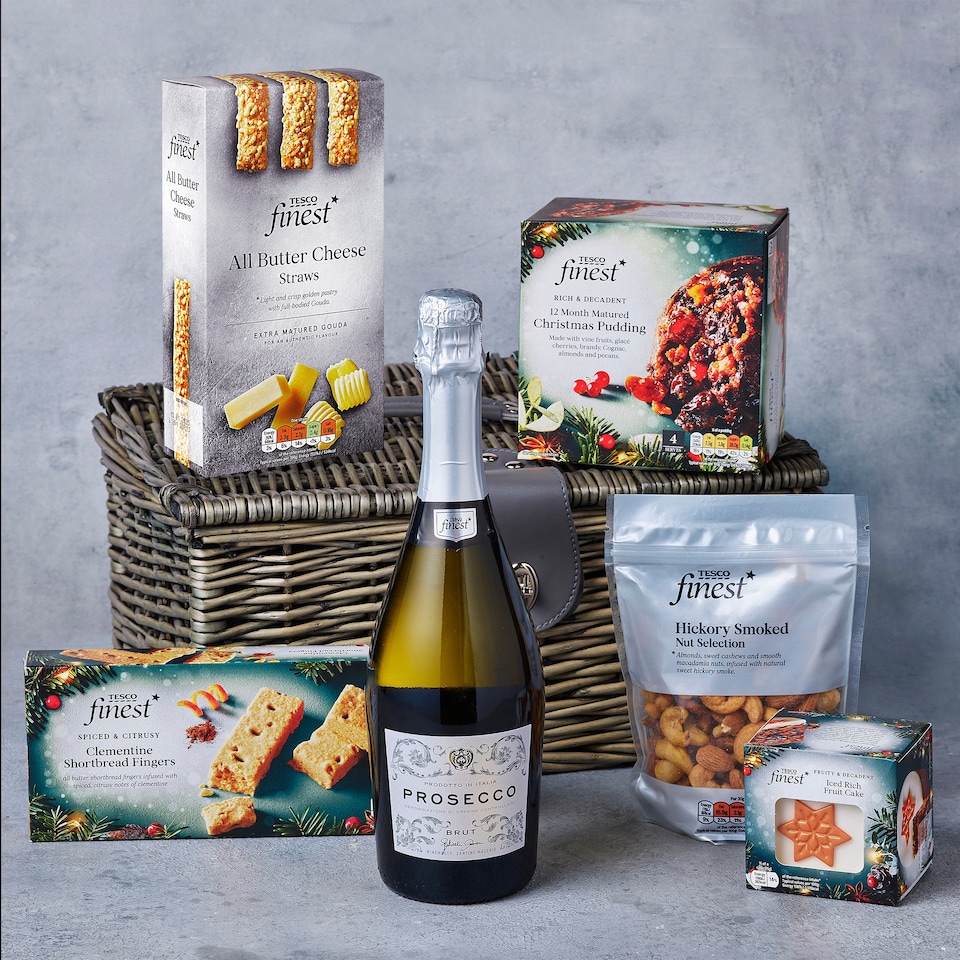 105. Tesco Finest Christmas Hamper
