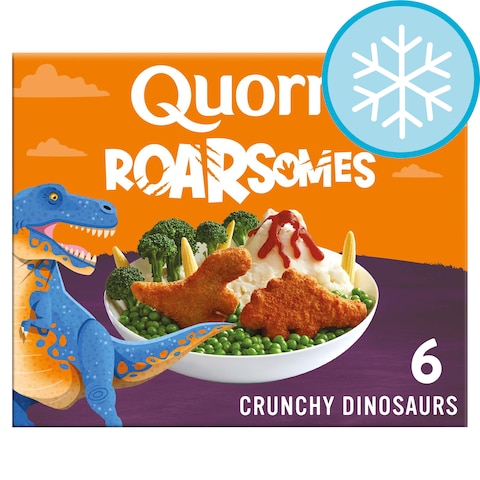 Quorn Roarsomes Vegan Dinosaurs 240G - Tesco Groceries