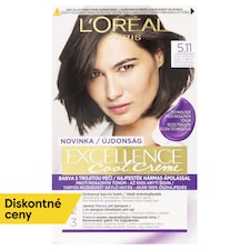   L'Oréal Paris Excellence Cool Creme permanentná farba na vlasy 5 .11 Ultra popolavá svetlá hnedá
