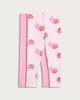 image 4 of F&F Girls 2-Pack Cotton Rich Fruit Print Leggings in Multi Pink
