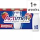 image 1 of Actimel+ Triple Action 100% Vitamin D Strawberry & Pomegranate Yoghurt Drink 8x100g