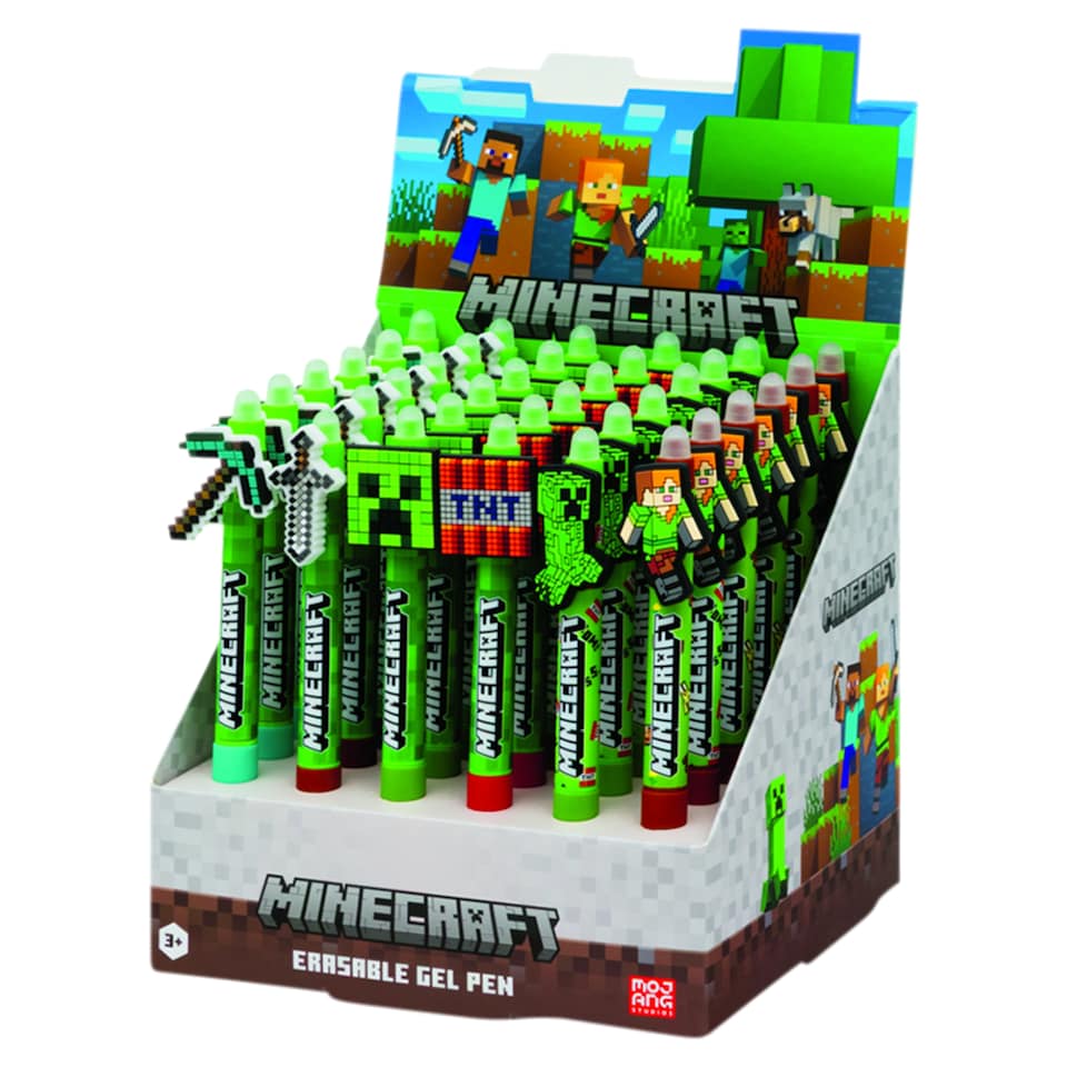 image 1 of Minecraft Erasable Gel Pen