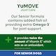 image 4 of YuMove Joint Care Senior Dog 80 Tablets 76g