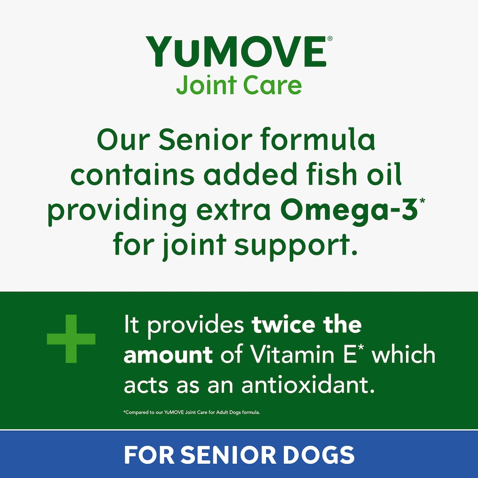 image 1 of YuMove Joint Care Senior Dog 80 Tablets 76g