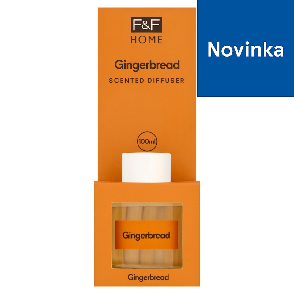 obrázok 1 z F&F Home Gingerbread aróma difuzér 100 ml