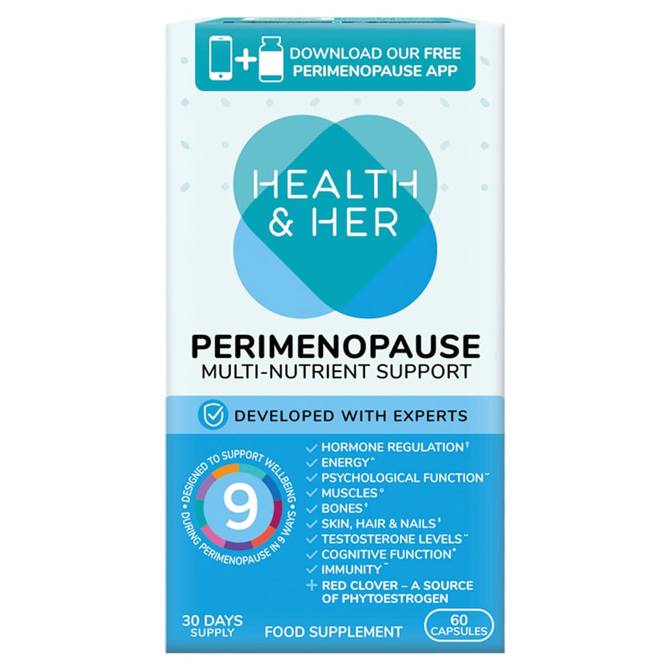 image 1 of Health & Her Perimenopause Supplement 60 Capsules