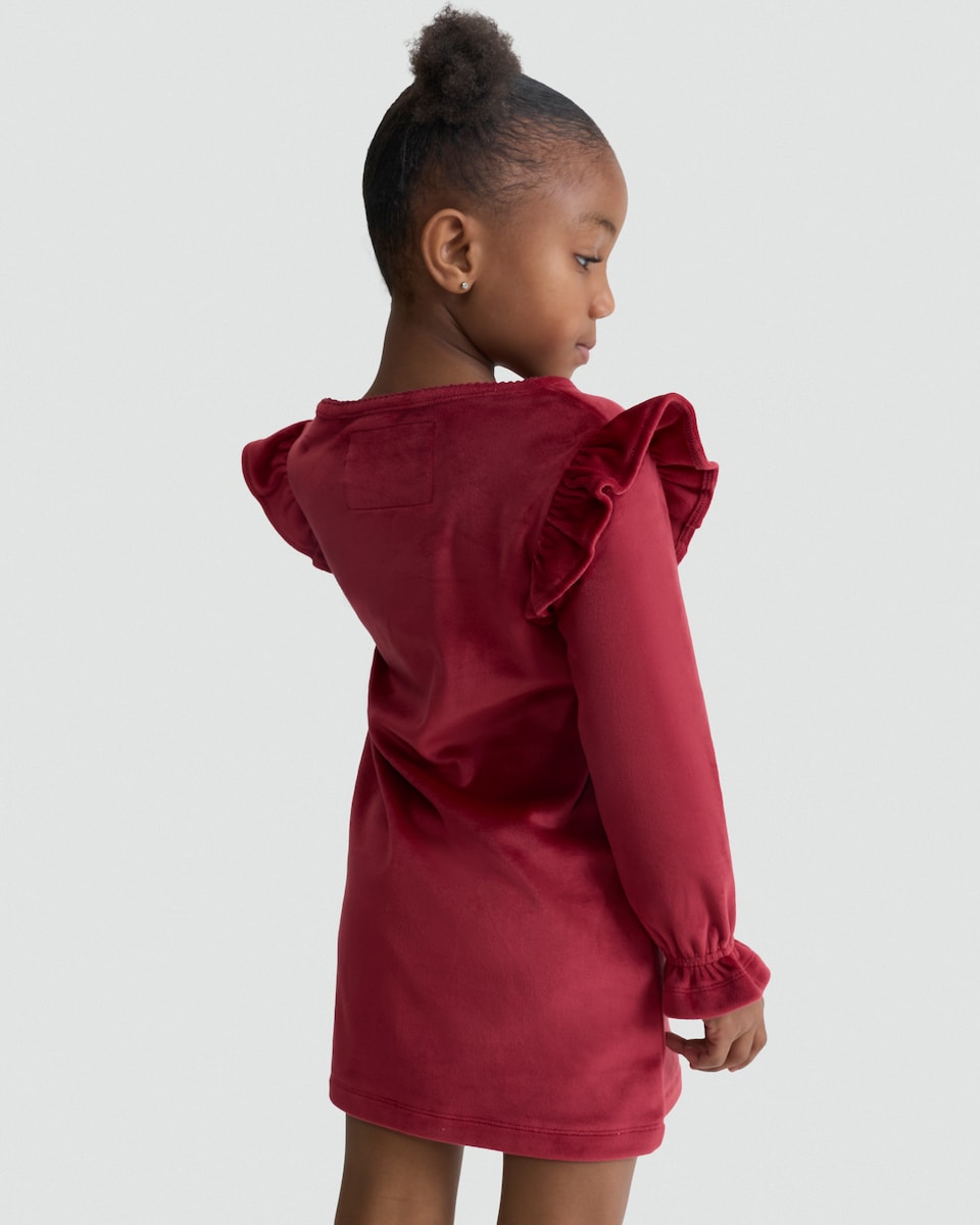 image 1 of F&F 2-Pack Frill Cuff Pyjama Dresses in Multi