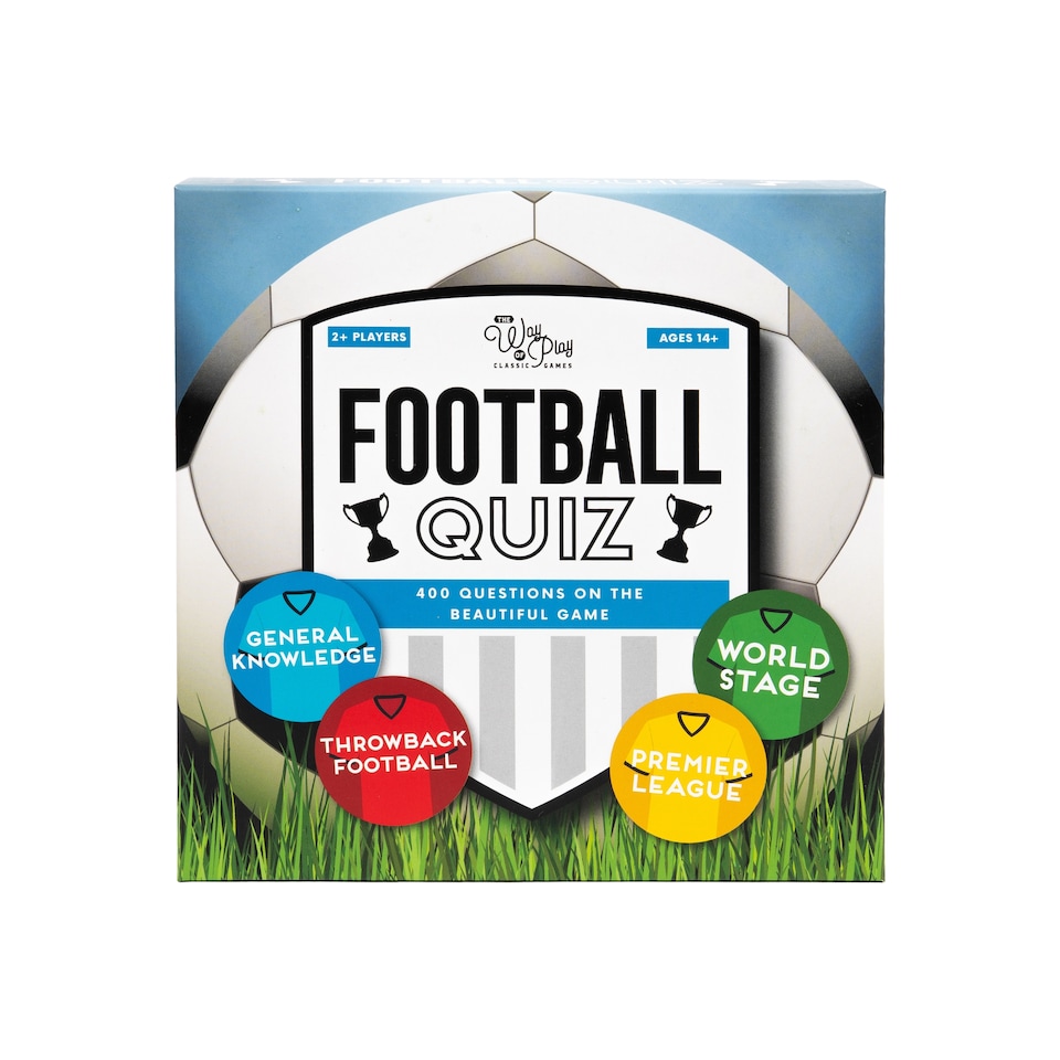 image 1 of Football Quiz Game Christmas Gift