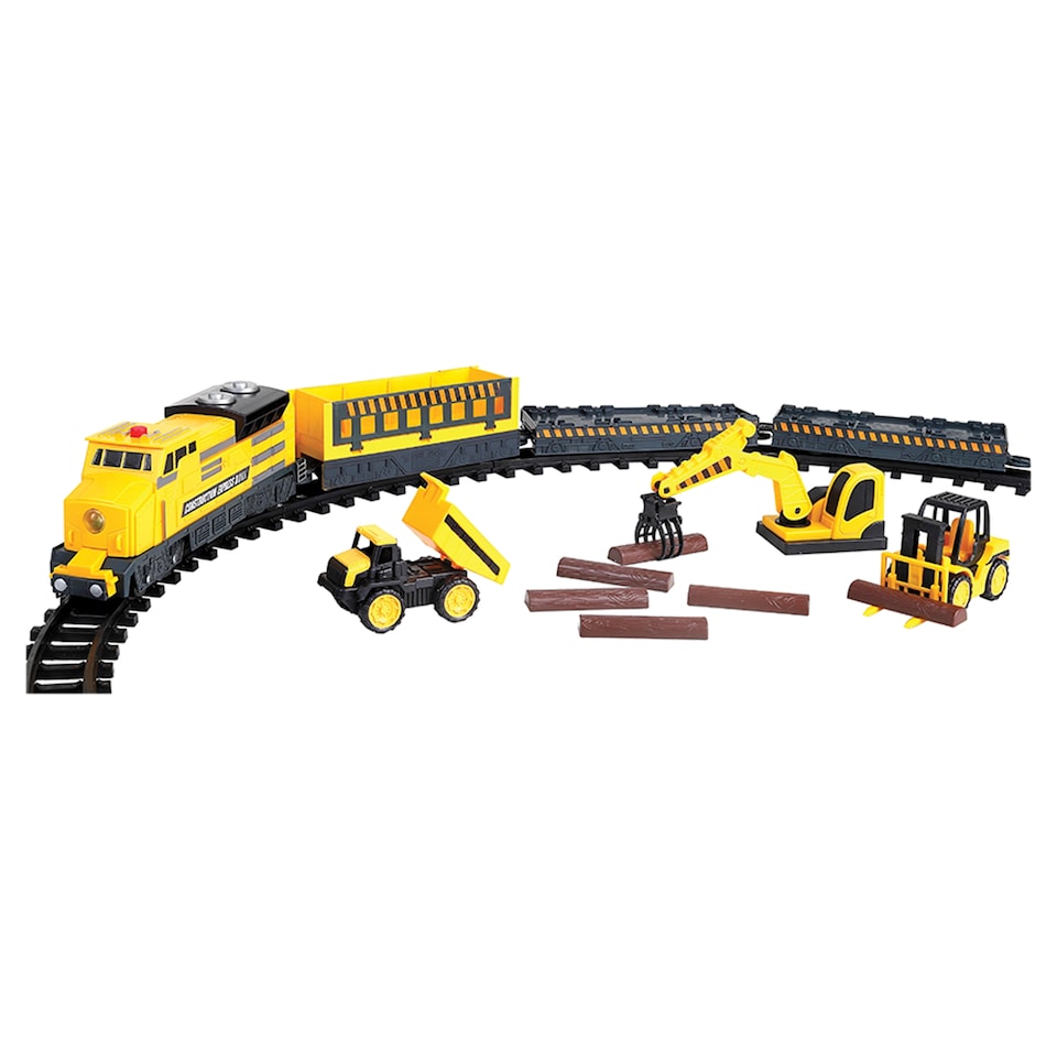 image 1 of Motor Shop Construction Train Playset