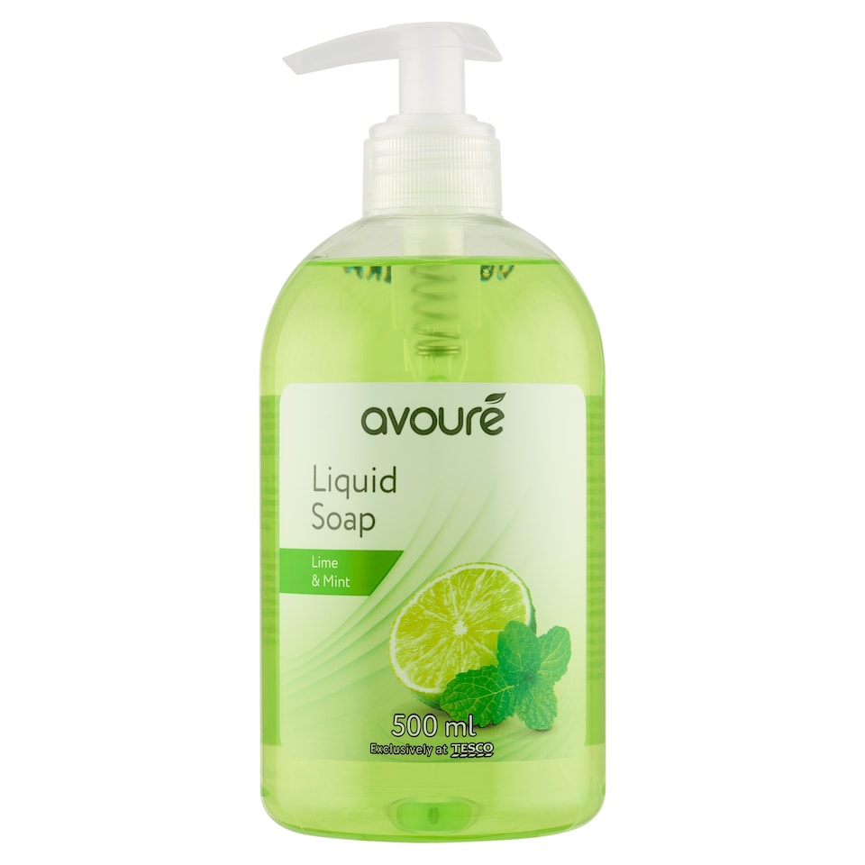 Avouré Lime & Mint Liquid Soap 500 ml