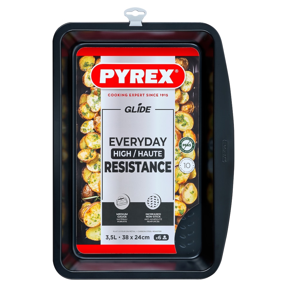 Pyrex Glide Non Stick Roaster 38x24 cm