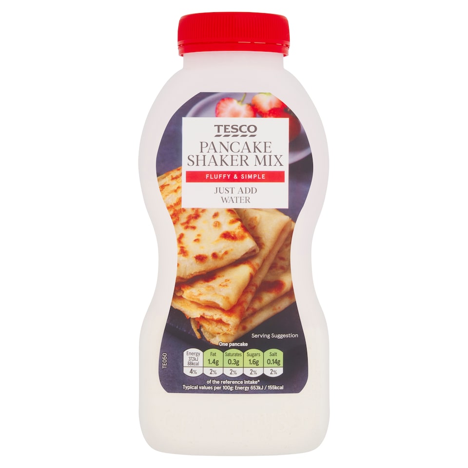 Tesco Pancake Shaker Traditional Mix 155G
