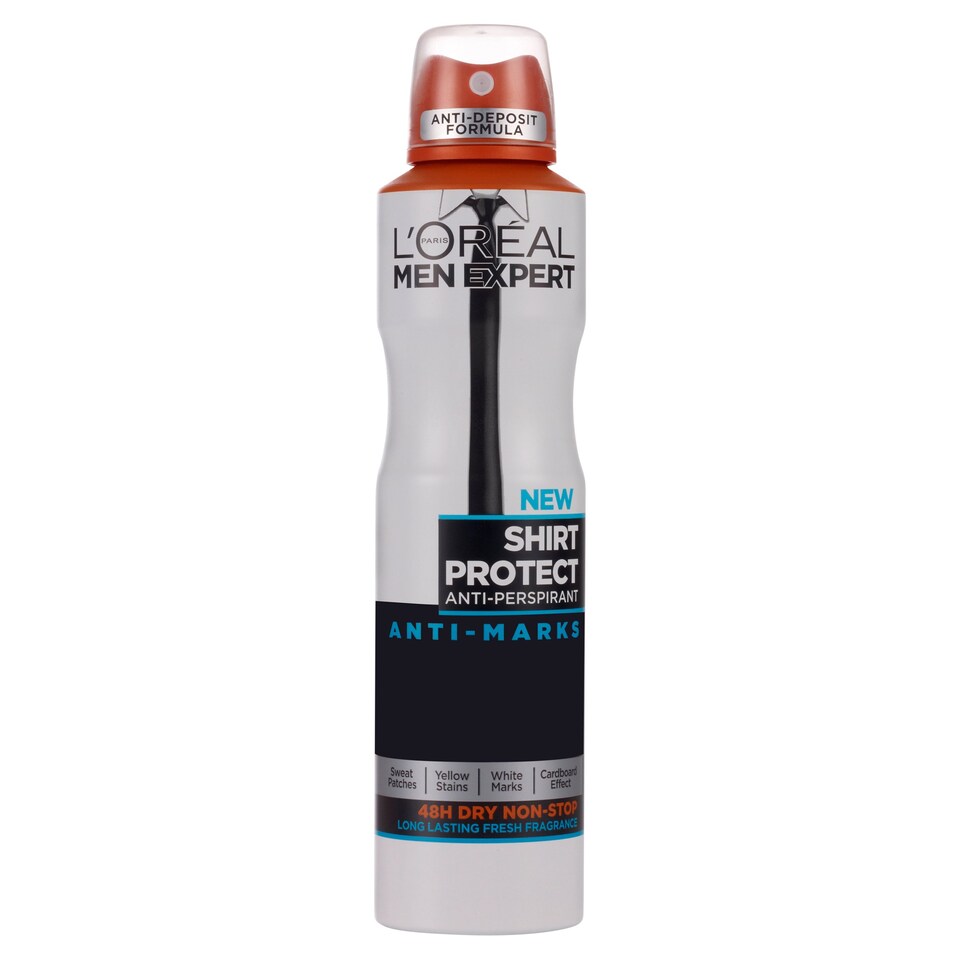 L'or Men Expert Shirt Protect Deodorant 250Ml