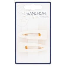 Leo Bancroft Resin Hair Clips 2 Pack