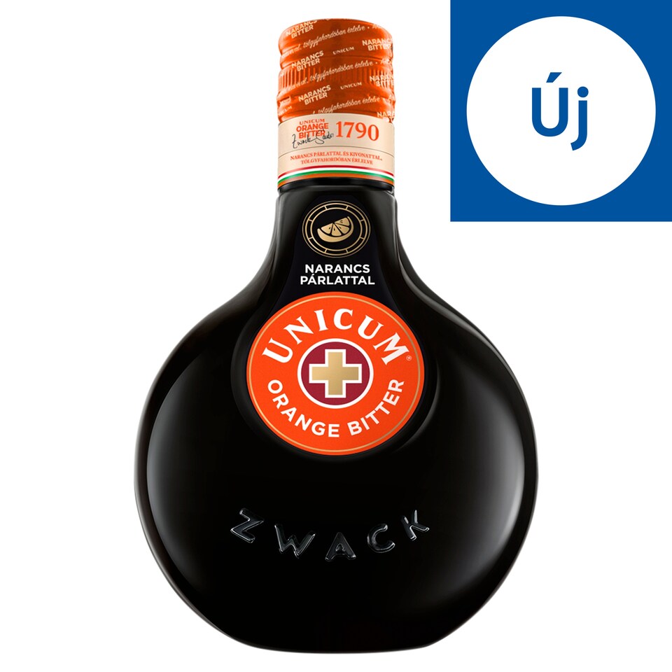 image 1 of Zwack Unicum Orange Bitter Herb Liqueur 34,5% 0,5 l