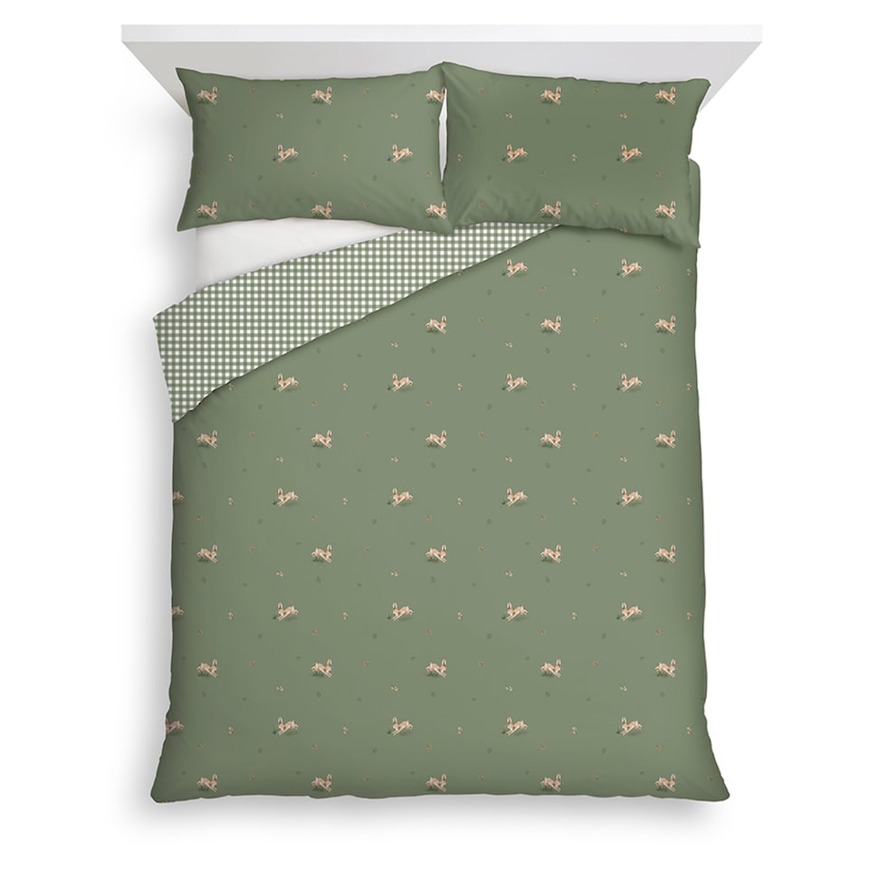 F&F Home Hare Brushed Duvet Set King