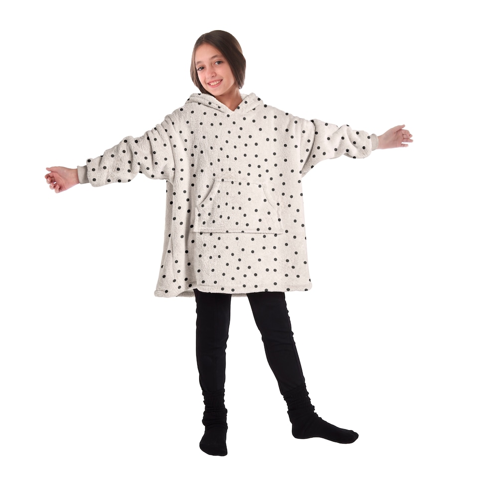 SILENTNIGHT SPOT OVERSIZED HOODIE KIDS