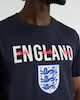 image 1 of England Three Lions Crest T-Shirt in Navy