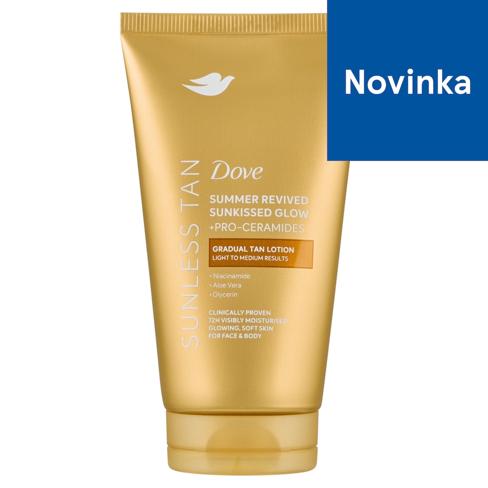 image 1 of Dove Summer Revived Gradual Tan Lotion Light to Medium 75 ml