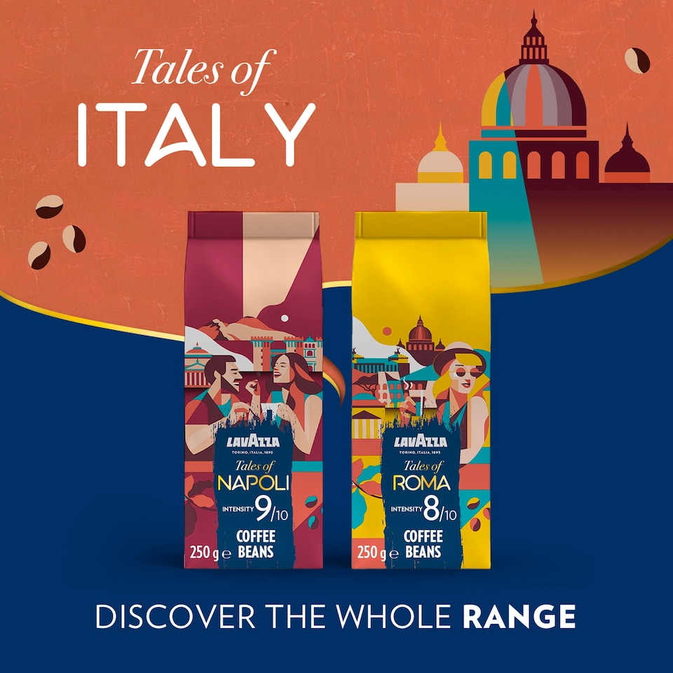image 1 of Lavazza Tales of Napoli Coffee Beans 250g