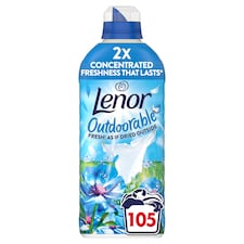 Lenor Outdoorable Fabric Conditioner Spring Awakening 105 Washes 1.47l