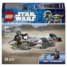 LEGO Star Wars 75436 A Mandalóri és Grogu Speeder Bike-ja