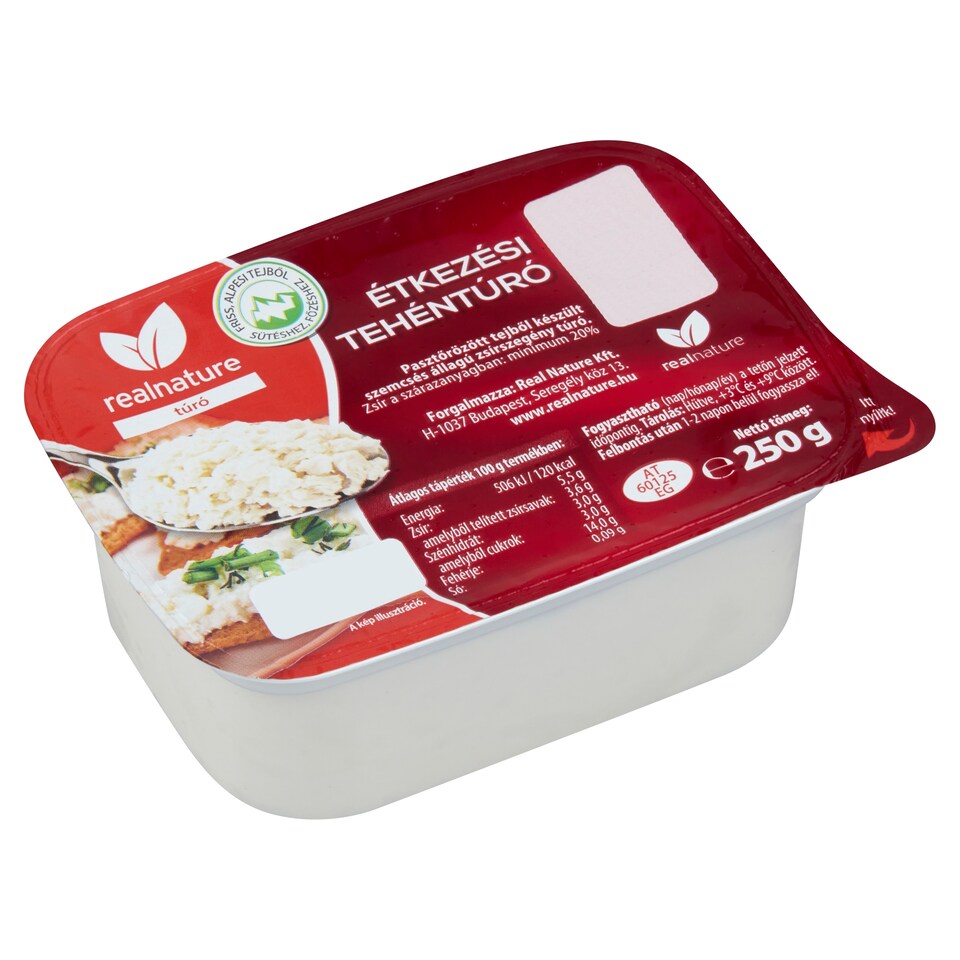 Real Nature Low-Fat Cottage Cheese 250 g