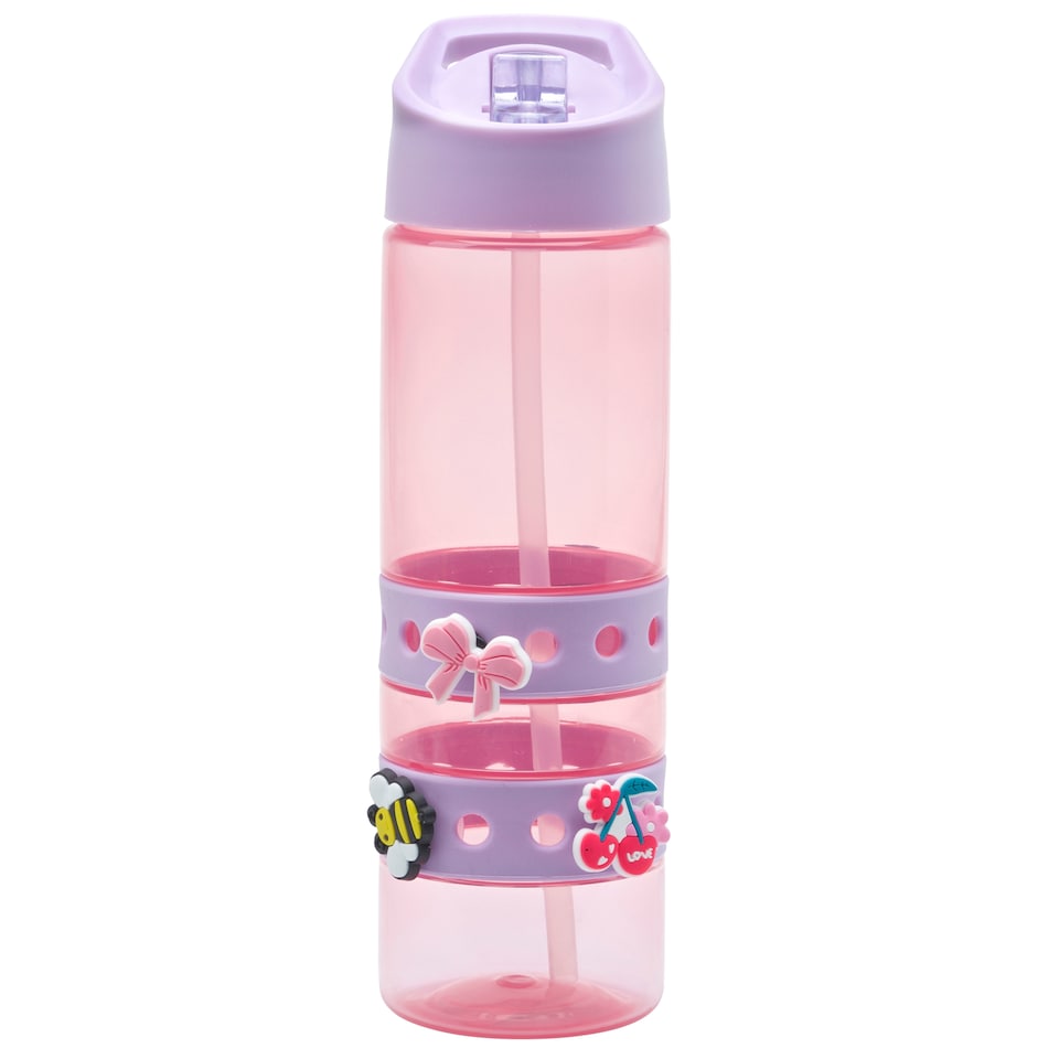 image 1 of Smash Pink Charm Your World Sipper Bottle 670ml