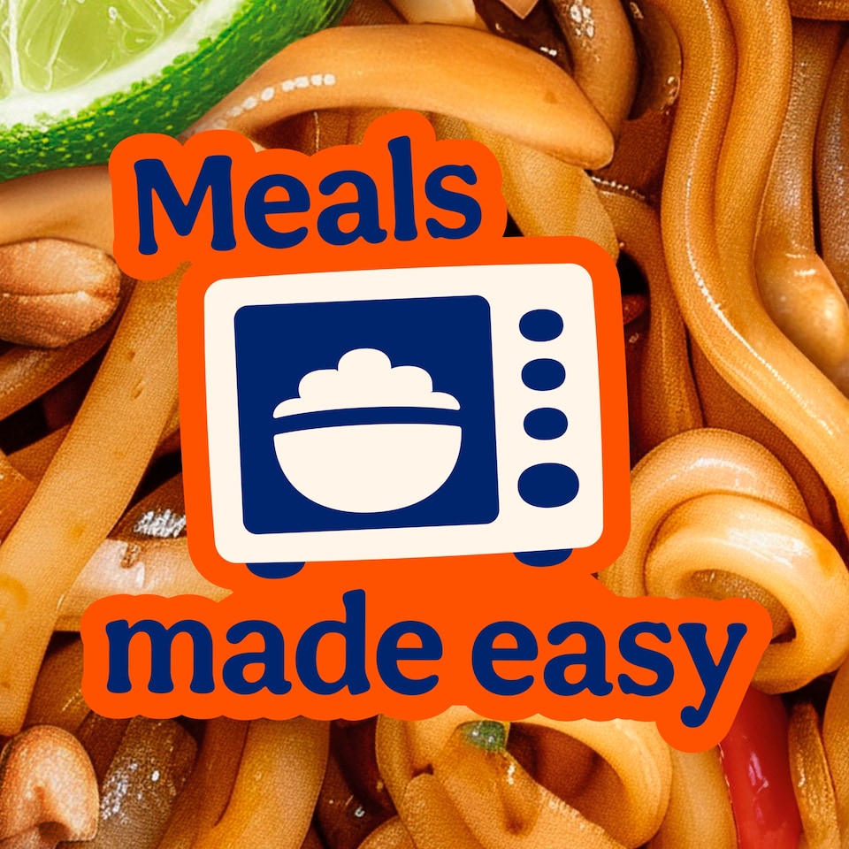 image 1 of Bens Original Street Food Thai Stir Fry Microwave Instant Noodles Ready Meal 250g