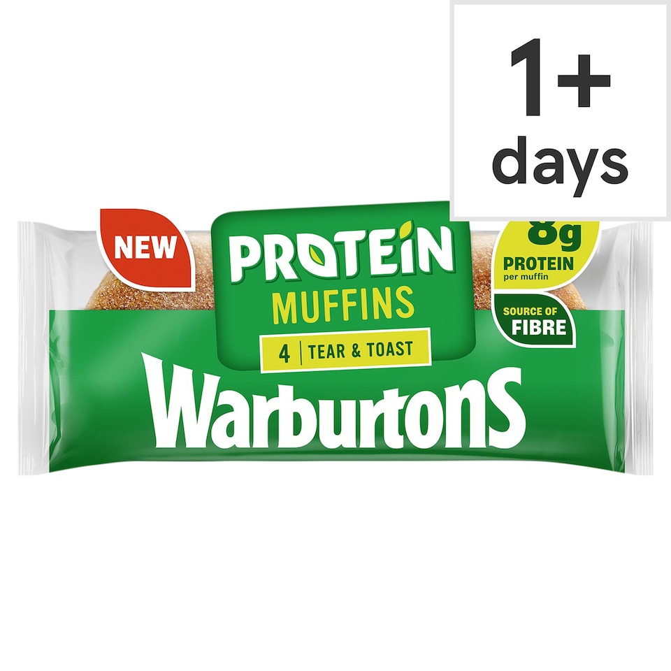 Warburtons Protein Muffins 4pk