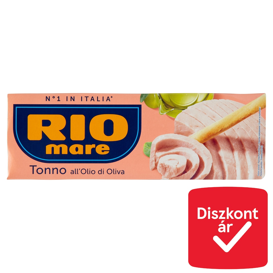 Rio Mare tonhaldarab olívaolajban 3 x 80 g